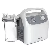 Zmogljiv medicinski aspirator s polnilno baterijo