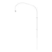 Bela kovinska noga svetilke 123 cm Willow – UMAGE
