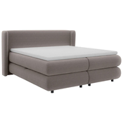 Boxspring Krevet Elodie 160/200 cm , sivobraon