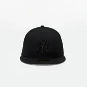 Čepica New Era 59Fifty Black On Black New York Yankees Cap Black 7 5/8