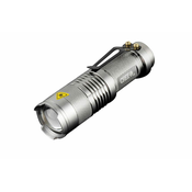 Northix LED svetilka CREE Ultrafire - siva