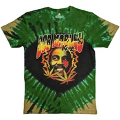 Bob Marley Kaya Smoke (Wash Collection) Green L Majica