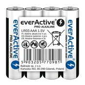 everActive Baterije AAA LR03, 4 kosi v foliji