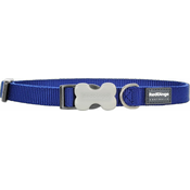 Red Dingo Najlonska ovratnica classic temno modra, modra XS