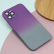 TERACELL Maska za iPhone 11 Pro 5.8 Rainbow Spring ljubicasto-siva