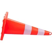 VEVOR Prometni stožec varnostni stožci 28 73x33x33 cm oranžen