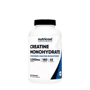 Nutricost – Kapsule kreatin monohidrata, 180 kapsul