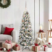 vidaXL vidaXL Umestno božično drevo med 150 LED Bela 53 x 53 x 120 cm, (5000075160)