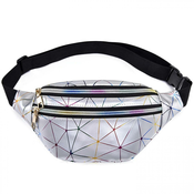 Torbica za okoli pasu Strap - Srebrna KP5272