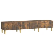 Vidaxl TV omarica Dimljen hrast 147 x 34,5 x 30 cm Inženirski les