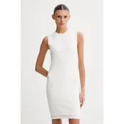 Guess Pletena obleka V6GK04 Z0648 Bela Regular Fit