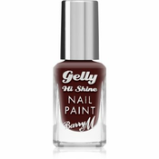 Barry M Gelly Hi Shine lak za nohte odtenek Black Cherry 10 ml