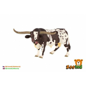 Bik Longhorn Texas govedo zooted plastika 15cm