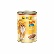 MultiFit Cat Adult zec i patka u umaku 400 g konzerva
