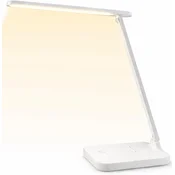 Unilux Kapa LED namizna svetilka, 3 stopnje, baterija 800mAh, bela