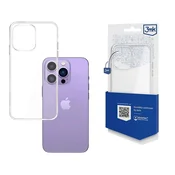 1 to 3 OVITEK 3MK CLEAR ZA IPHONE 14 PRO ZAŠČITNI OVITEK S PROZORNIM