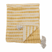 Žuti prekrivac za bracni krevet 220x260 cm Decia – Bloomingville
