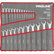 SET KOMBINIRANIH KLJUČEV 24 KOS V TORBI ZA NA STENO PROLINE 35324