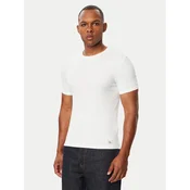 Calvin Klein Jeans Majica LV04RG214G Bela Slim Fit