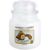 Yankee Candle Soft Blanket dišeča sveča  411 g Classic srednja