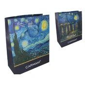 Carmani VAN GOGH ZVEZDNA NOČ RHONE DARILNA VREČKA UMETNIŠKO OBLIKOVANJE