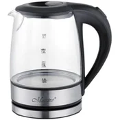 shumee Stekleni električni grelnik vode Maestro 1,2 l 1630 W MR-062-ČRNA