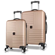 MyValice Set kofera 8203, 2 dela, Zlatne boje