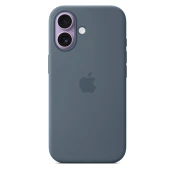 iPhone 17 Silicone Case with MagSafe - Anchor Blue