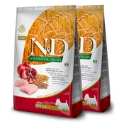 Farmina N&D dog LG ADULT MINI Chicken & Pomegranate 2 x 7 kg