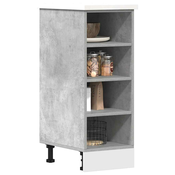 Donji ormaric Riga Betonsko sivi 30x44,5x81,5 cm Konstruirano drvo