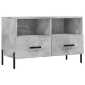 TV ormaric boja betona 80 x 36 x 50 cm konstruirano drvo