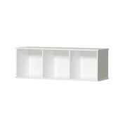 oliver furniture vodoravni stenski regal 3x1