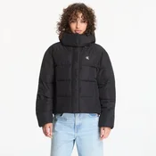 Jakna Calvin Klein Jeans Matte Mw Short Puffe Black M
