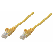 INTELLINET U/UTP kabel PATCH CAT5E, žuti, 0.5m