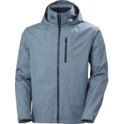Helly Hansen Mens Crew Hooded Sailing 2.0 Jakna Washed Navy 2XL