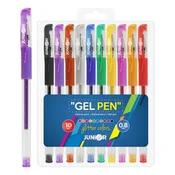 Gel pisalo - set 10 JUNIOR, Glitter