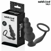 EREKCIJSKI OBROČEK Z ANALNIM ČEPOM Addicted Toys 5