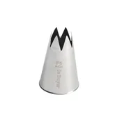 Pastry nozzle, F6, stainless steel, 18 mm – de Buyer