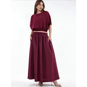 MSN Collection Obleka za doma burgund