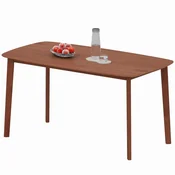 Homestar Jedilna miza 150x80x76 cm rjava