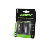 shumee 2 kosa zmogljivih alkalnih baterij Videx D LR20 1,5 V 15200 mAh
