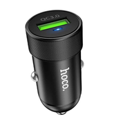 Hoco - Avtopolnilec Speed Up (Z32) - USB-A QC 3.0 18W 3A - črn