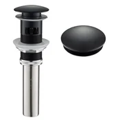 Ceramica lux Sifon Klik-klak Lux Art bez preliva, matt black 300325