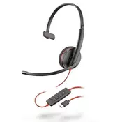 Plantronics Blackwire 3210 Monaural Head-band Black