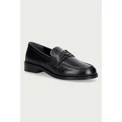 Twinset loaferji ženski usnjeni