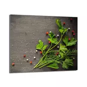 shumee Steklena zaščita za kuhalno ploščo 60x52 Pepper