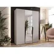 Garderobna omara Hartford 609 (Kašmir) Črna, Kašmir, 202x150x52cm, Vrata omareVrata omare: S tečaji