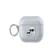 Karl Lagerfeld AirPods Pro 2 Silver Ovitek Srebrna