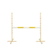 shumee Skakalna ovira za hobi konja 120 cm, rumena gred