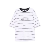 Cropp - Prugasta majica - white